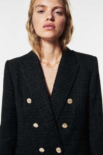 Zara Textured Blazer