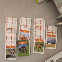 Horse Sense Magazine Collection (1980s) - Nearly Complete + Binder