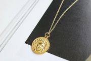 Beautiful necklace sterling silver 925 layered coon
