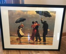 Jack Vettriano - Singing Butler Portrait