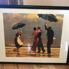 Jack Vettriano - Singing Butler Portrait