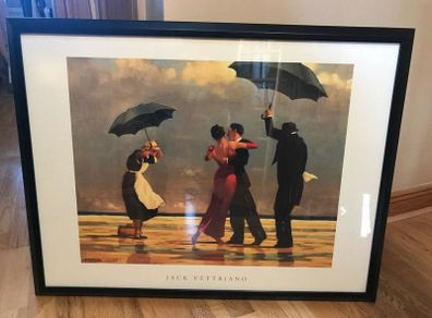 Jack Vettriano - Singing Butler Portrait