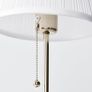 IKEA ARSTID Table lamp, nickel-plated/white Image 6