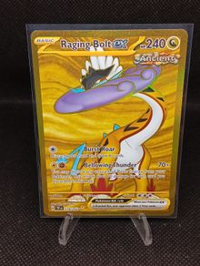 Raging Bolt Pokemon Card Temporal Forces