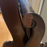 4ft 6 solid mahogany bed Image 2