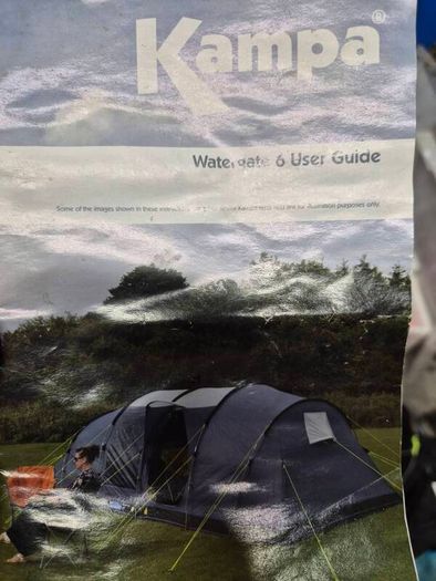 Kampa 6 man poled Tent
