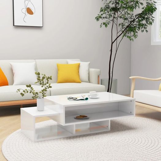 Coffee Table Sonoma Oak 105x55x32 Cm Engineered Wood Multiple Colours Available (free Postage)