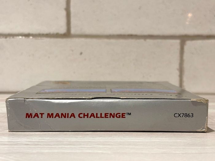 Mat Mania Challenge for Atari 7800 - Boxed