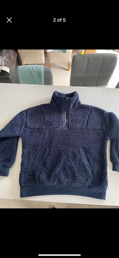 Le Mieux Navy Teddy Fleece