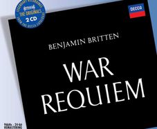 Benjamin Britten. War Requiem. 2 x CD. Free Postage!