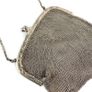 Antique 800 Silver mesh chainmail coin purse Image 5
