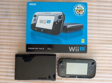 Boxed Nintendo Wii U 32GB Premium Edition : 320GB : CFW Aroma