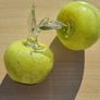 Two Murano Glass Apples Image 3