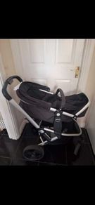 Baby stroller with car seat
