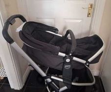 Baby stroller with car seat