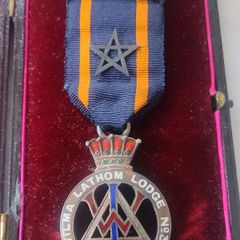 1907 Sterling Silver Founders Boxed Medal