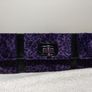 Beautiful Purple Velvet Clutch Bag, NEW Image 7