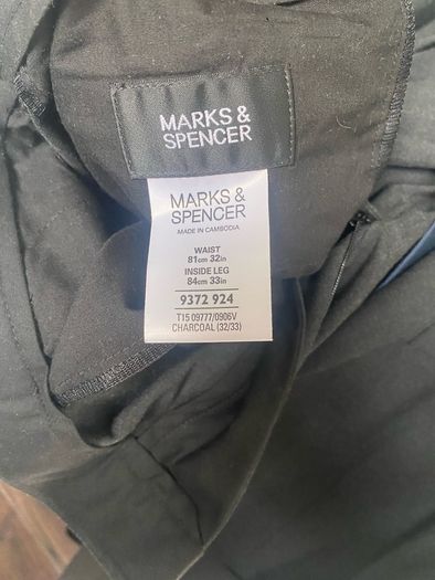 Grey/Black suit jacket and trousers - Remus 40 size