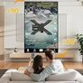 TV Wall Bracket Mount with Extra Long Articulated Arm 850mm for 32-75 Inch TVs, 180 Rotation Landscape to Portrait Full Motion Corner TV Wall Mount Bracket up to 50kg max. VESA Image 2