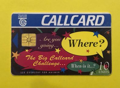 Callcard 1116 CallCard Fair 96 (General) Gemplus Chip Brown Plastic Background
