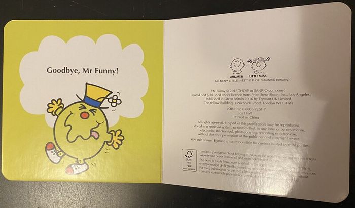 Roger Hargreaves Mr. Funny