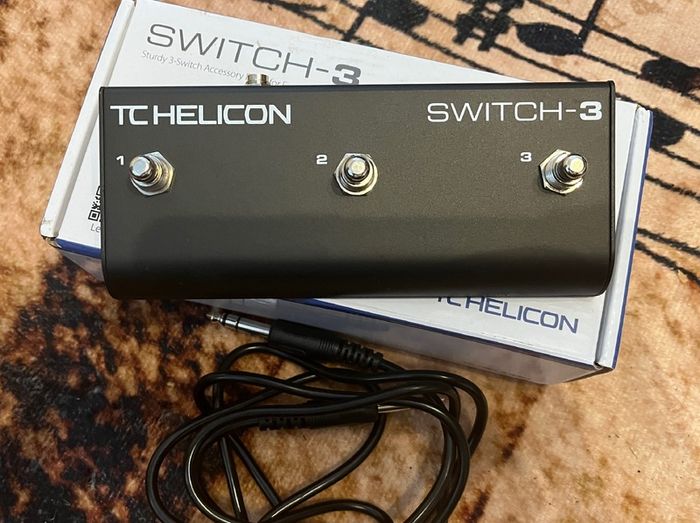 TC Helicon Switch 3 Footswitch
