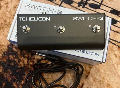 TC Helicon Switch 3 Footswitch