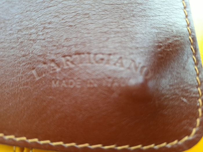 Italian leather handbag