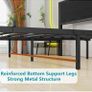 Single Bed Frame with Wood Storage Headboard Image 6