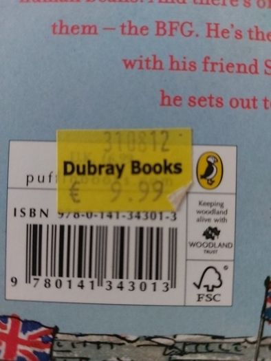 Roald Dahl books