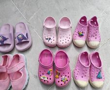 Girls crocs suits for 3-6 years old