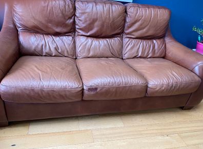 Italian Leather Sofa