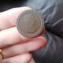 1813 Isle Of Man Half Penny Coin Image 3
