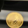 Royal Mint 2022 1/4 oz Fine Gold Britannia 999.9 in Slab and Presentation Box Image 7