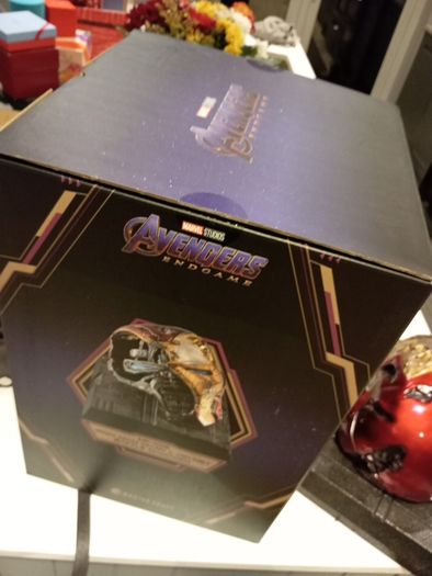 Beast Kingdom Ironman battle damaged display