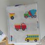 Olive Bed Set ( Single) Trains Planes & Trucks Image 4