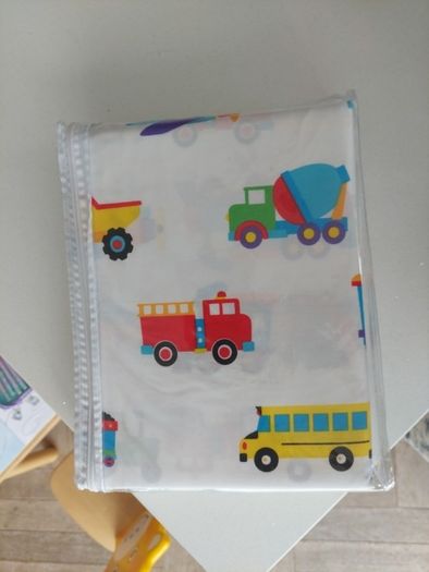 Olive Bed Set ( Single) Trains Planes & Trucks
