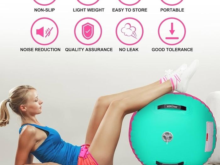 Gymnastics Tumbling Equipment Air Barrel Inflatable Octagon Tumbler Roller Back-bend Trainer Chearleeding Mat Without Pump