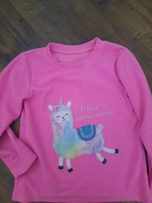 Pyjama top girls size 7-8 years