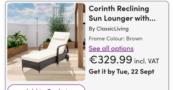 Sun loungers