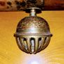 vintage brass claw bell Image 2