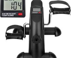 Mini Exercise Bike Portable Home Pedal Exerciser Gym Fitness Leg Arm