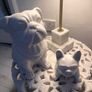Two ceramic dog ornaments Image 5