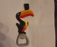 Lovely heavy cast iron Guinness Toucan bottle opener