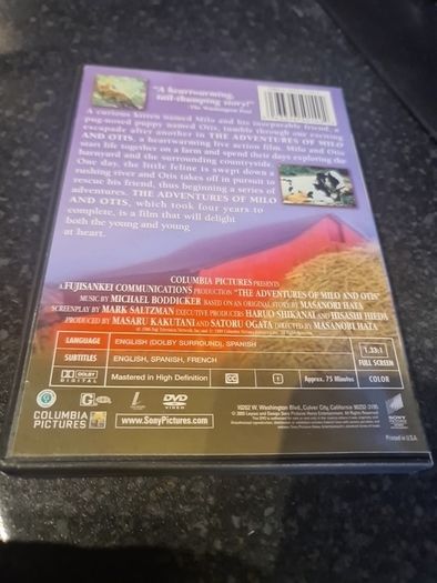 Milo and Otis DVD