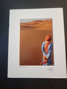 Greg Davis 5"x7" initialed matted open edition matted paper