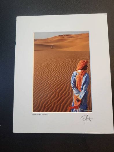 Greg Davis 5"x7" initialed matted open edition matted paper