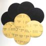 100PC 115mm Velcro Silicone Carbide Disc Pads 60 GRIT FREE BACKER Image 3