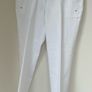 Ladies White Trousers Image 2