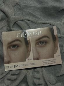 Glowish blue jan silicon free smoothing primer sample new